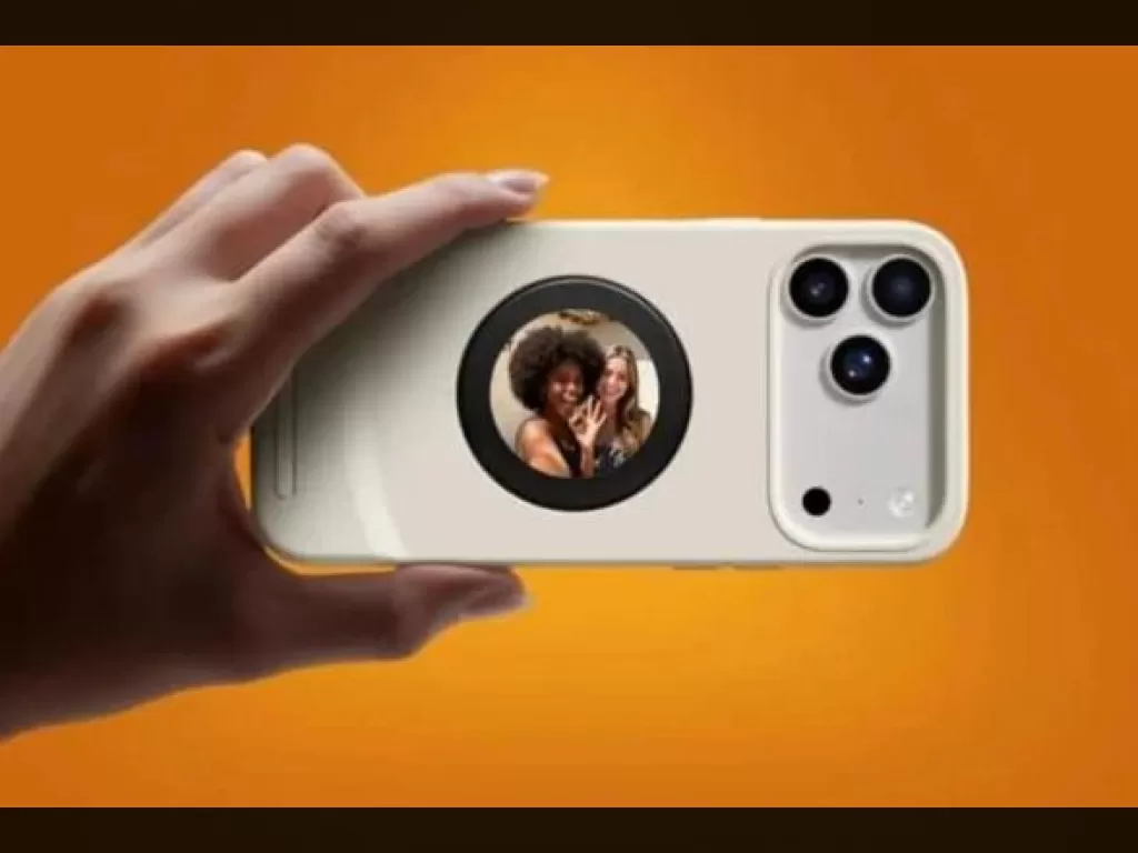 Case iPhone 17 Pro Selfix Gila! Layar AMOLED Belakang + MicroSD 2TB Bikin Selfie Kamera Utama Jadi!